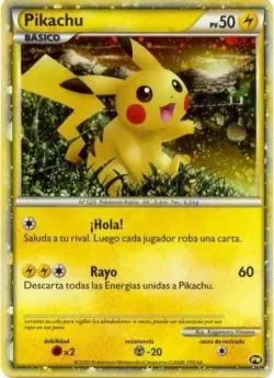 Pikachu 「PW No. 004」「EN」